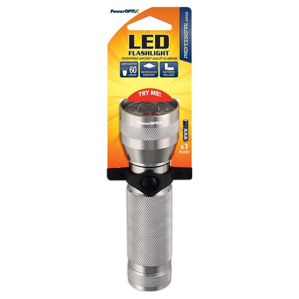 Poweroptix Flashlight 19 LED - Platinum 032-51902